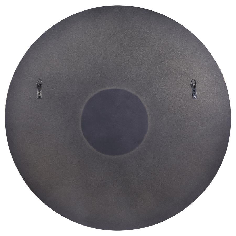 Dorinda - Round Kintsugi Style Wall Mirror