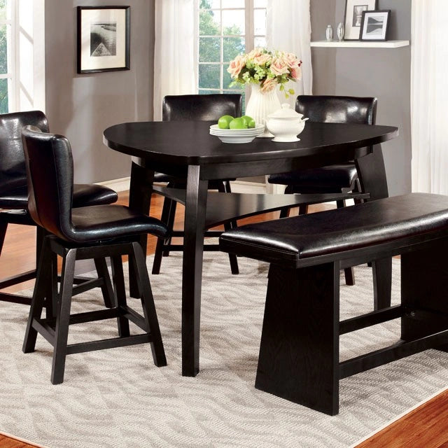 Hurley 7 Pc Counter Ht Table Set