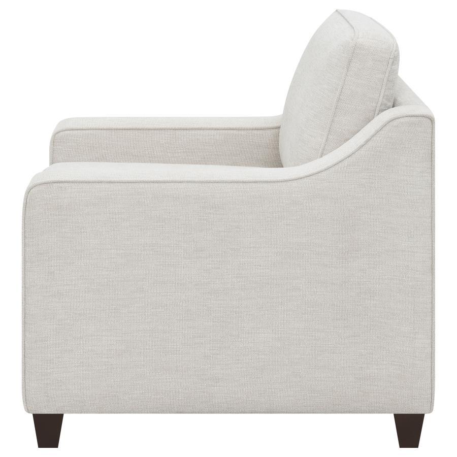 Christine Upholstered Sloped Arm Accent Chair
