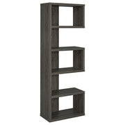 Joey - 5-Tier Alternating Boxes Bookcase