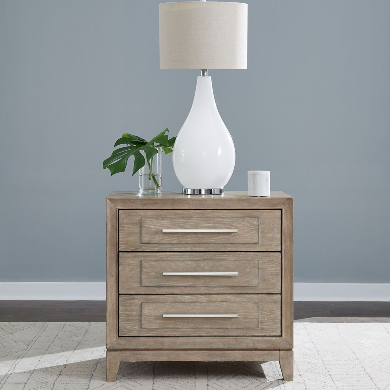 Brentwood 3 Drawer Nightstand