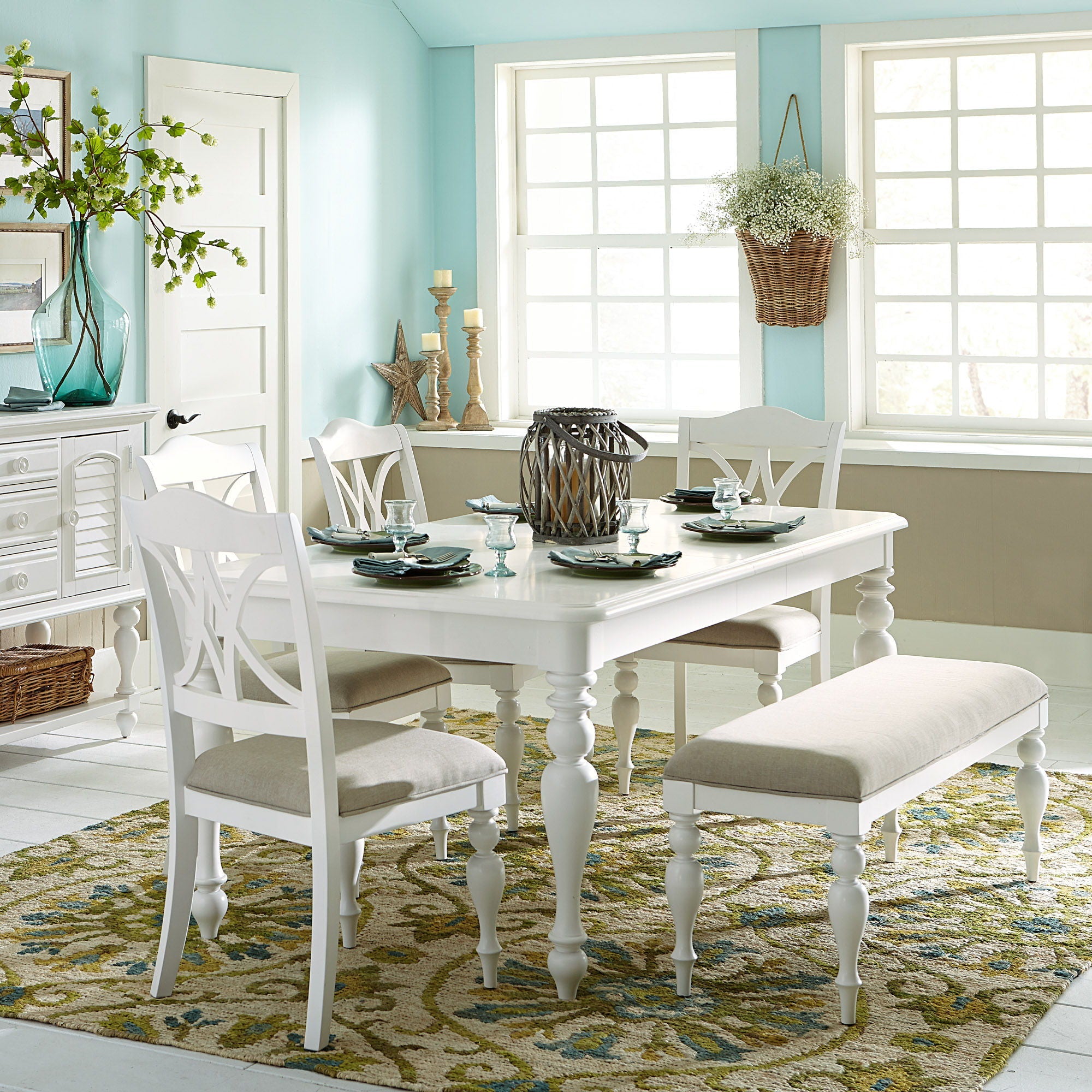 Summer House Rectangular Dining Table Set