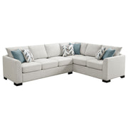 Ashford Chenille Upholstered Sleeper Sectional Sofa