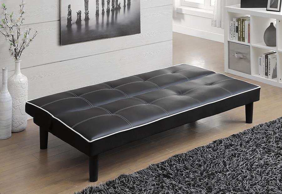Katrina Upholstered Tufted Convertible Sofa Bed