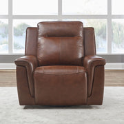 Avery SG Recliner P2 in Cognac Leather