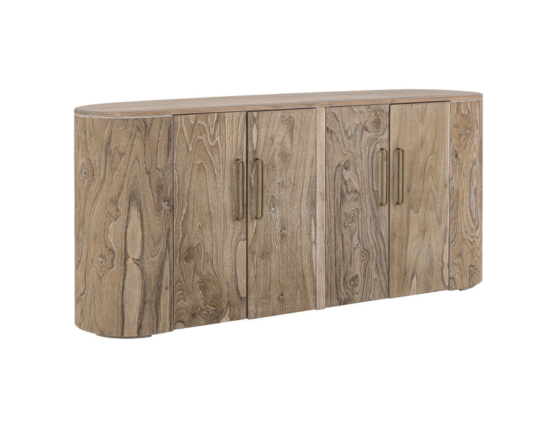 Balam 4-Door Console in Ivory White