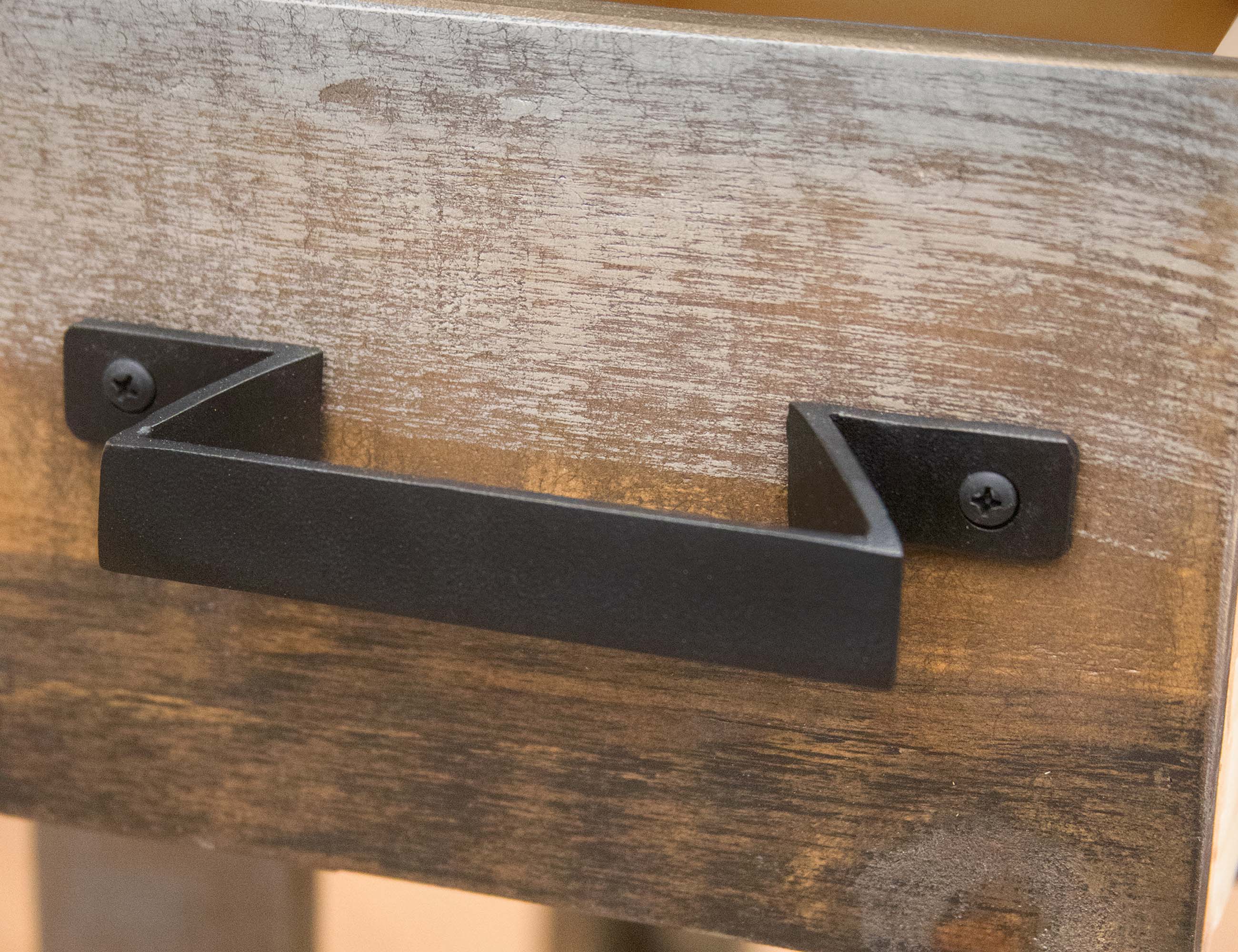 Loft - Chairside Table - Two Tone Gray / Brown