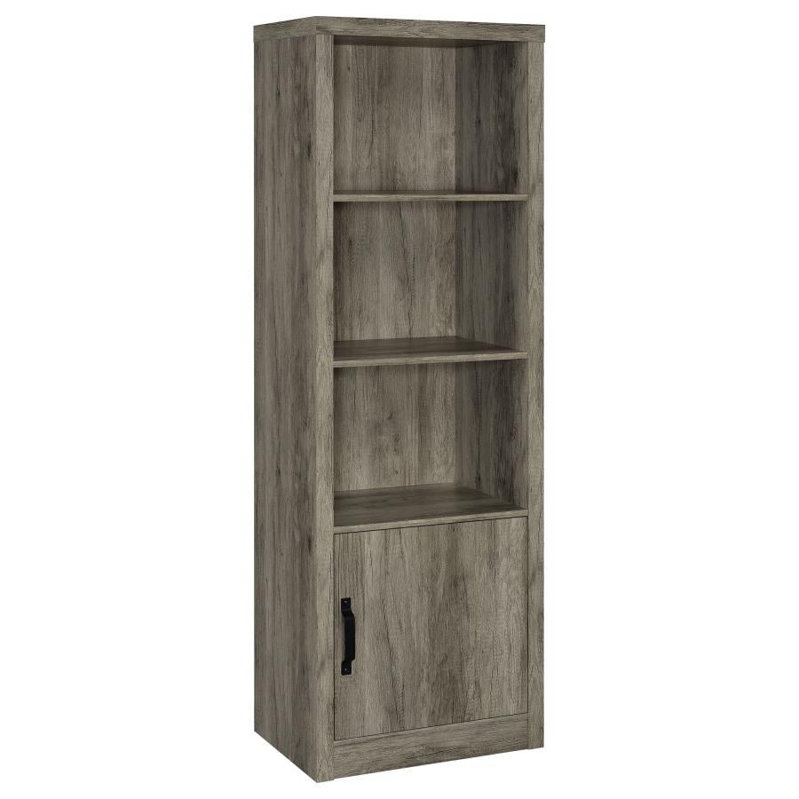 Burke - 3-Shelf Engineered Wood Media Tower