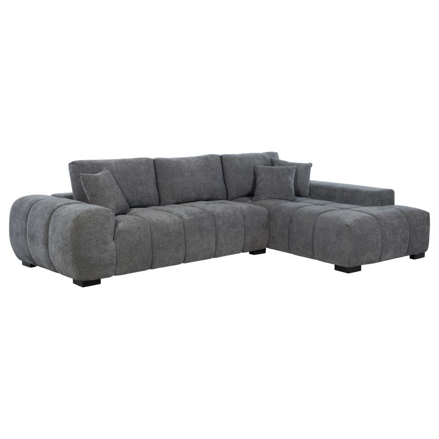 Octavia Upholstered Sectional Chaise Sofa