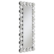 Aghes Full-Length Wall Mirror with LED Lighting