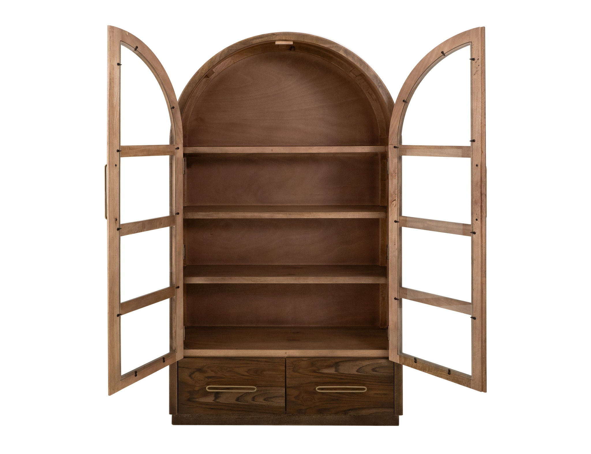 Balam Cabinet Almond / Barrel Brown