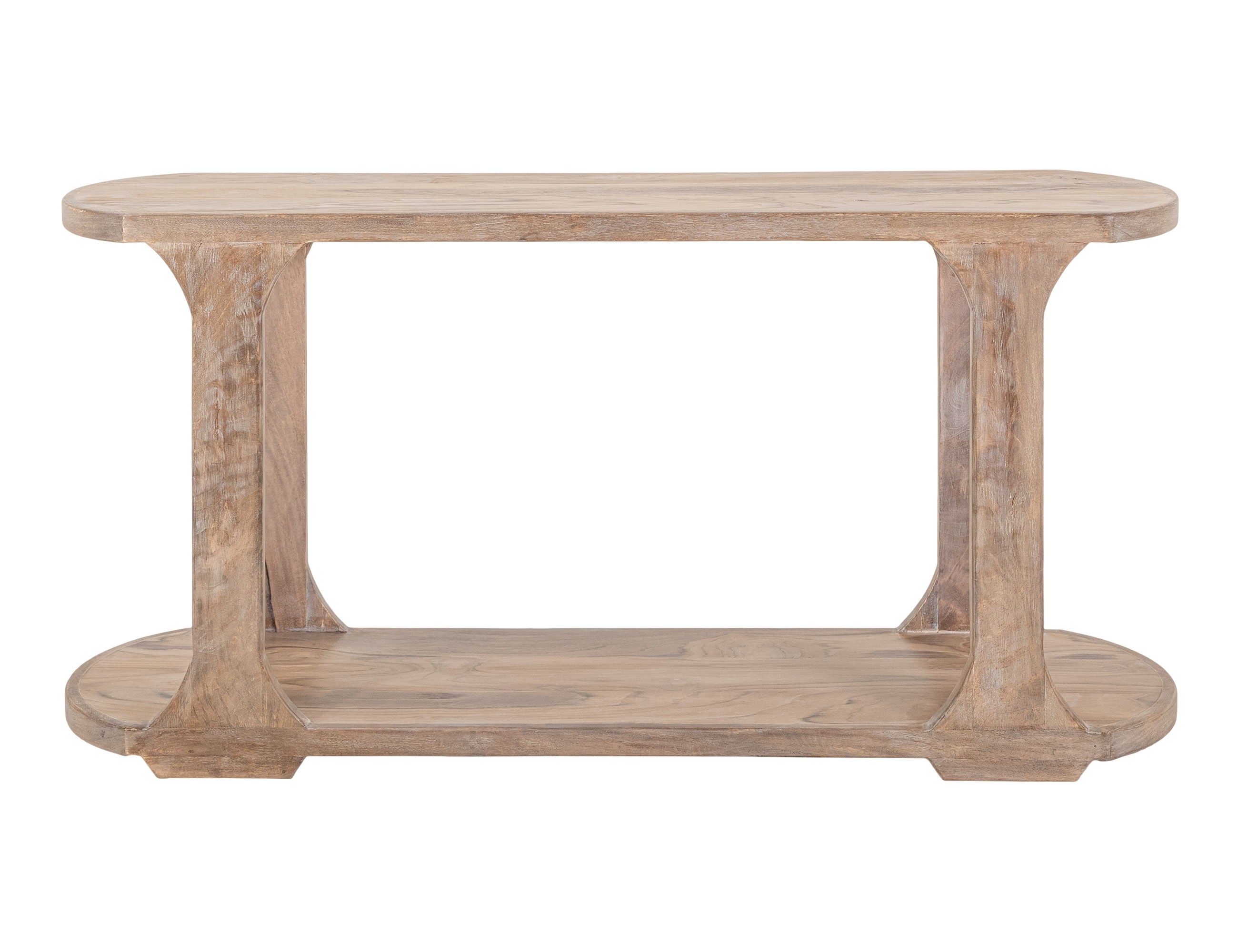 Balam - Sofa Table - Ivory White