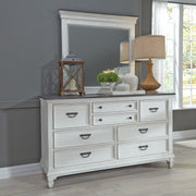 Elegant Allyson Park Dresser & Mirror Set