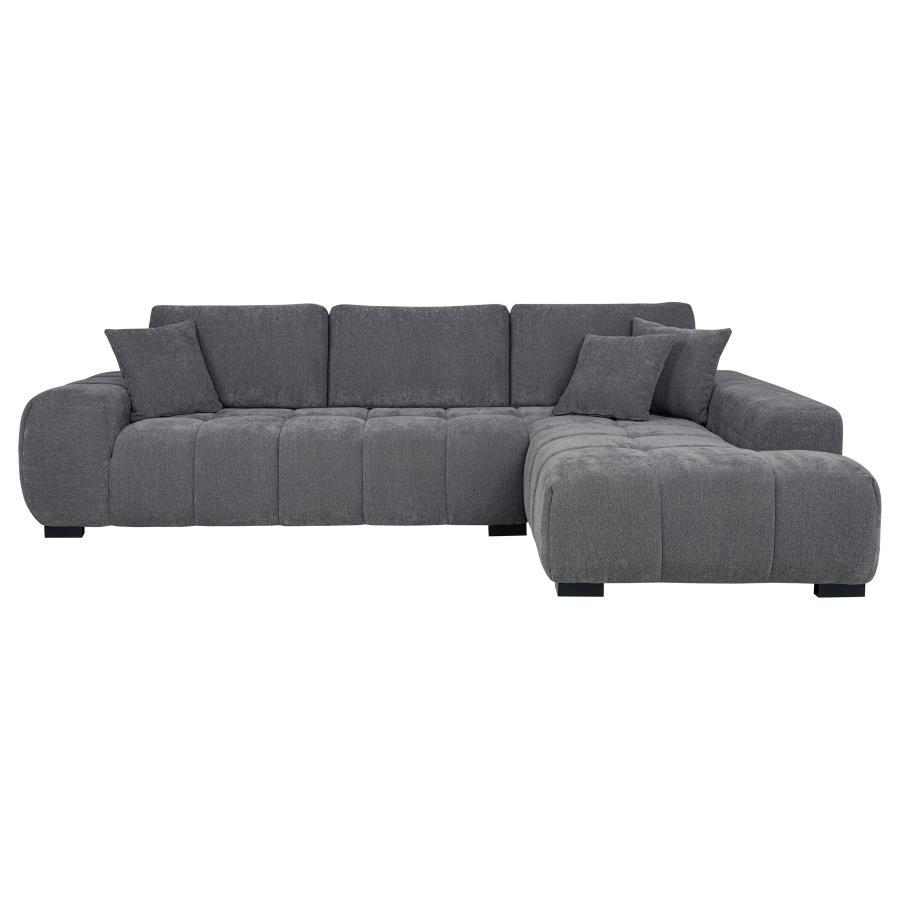 Octavia Upholstered Sectional Chaise Sofa