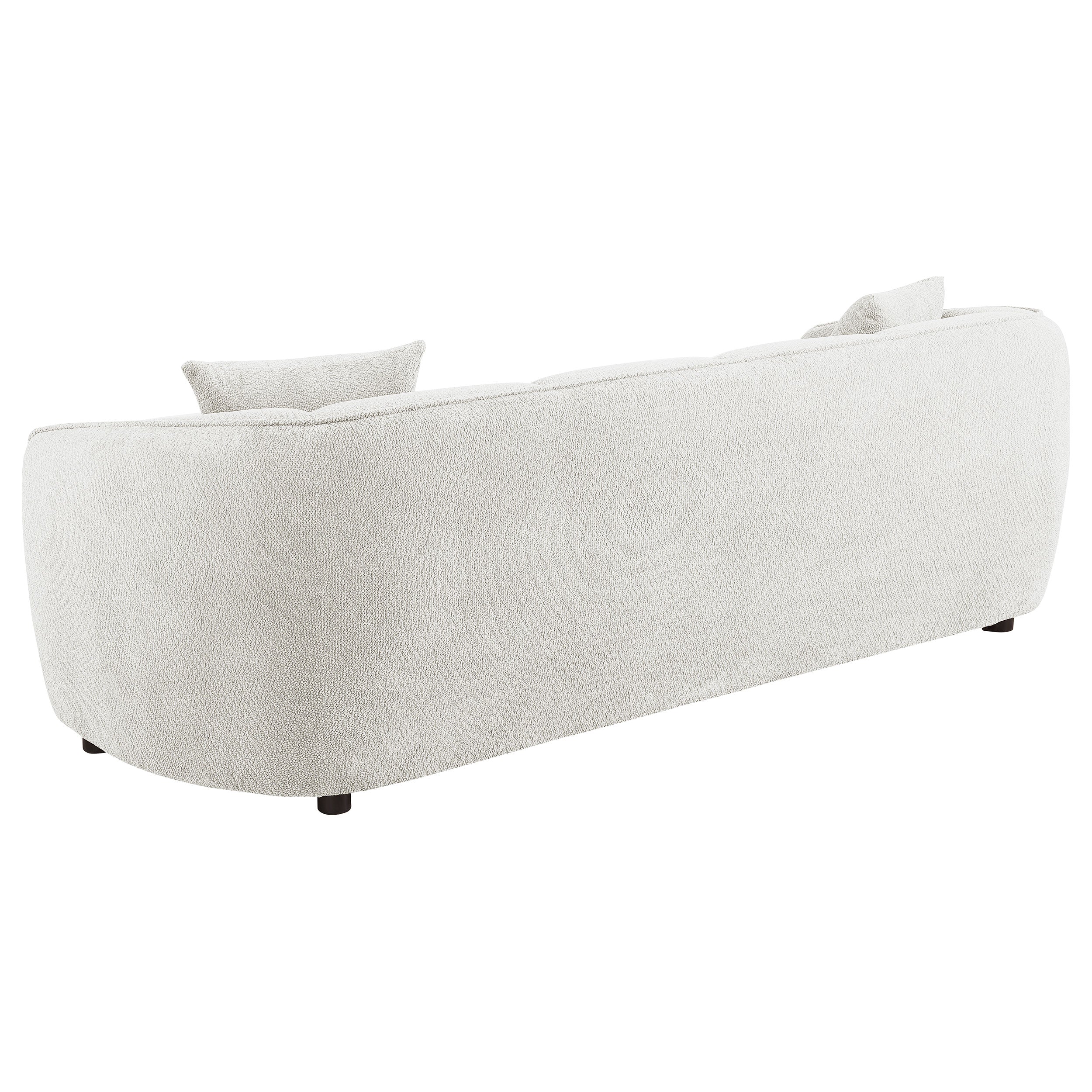 Aleisha Sand Fabric 2-Piece Upholstered Sofa Set
