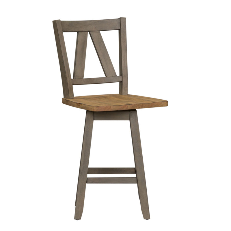 Lindsey Farm Counter Height Swivel Chair