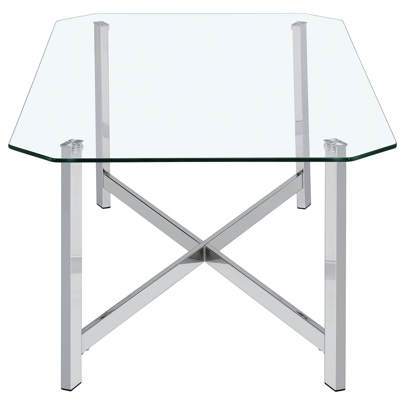 Cronin Glass Top Coffee Table Set