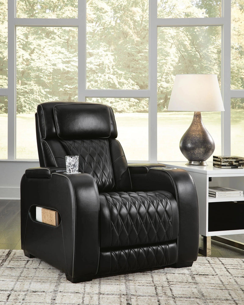 Boyington 38" Power Recliner with Adjustable Headrest
