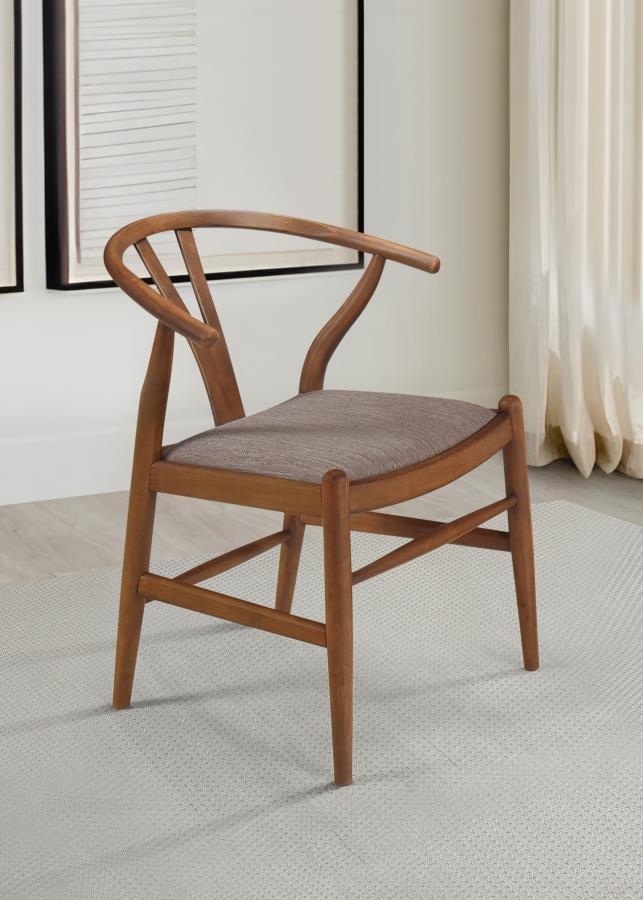 Dinah Wood Wishbone Dining Side Chair Set of 2