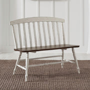 Al Fresco - Slat Back Bench (RTA) - White