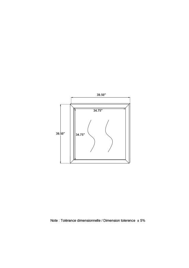 Kendall Square Dresser Mirror