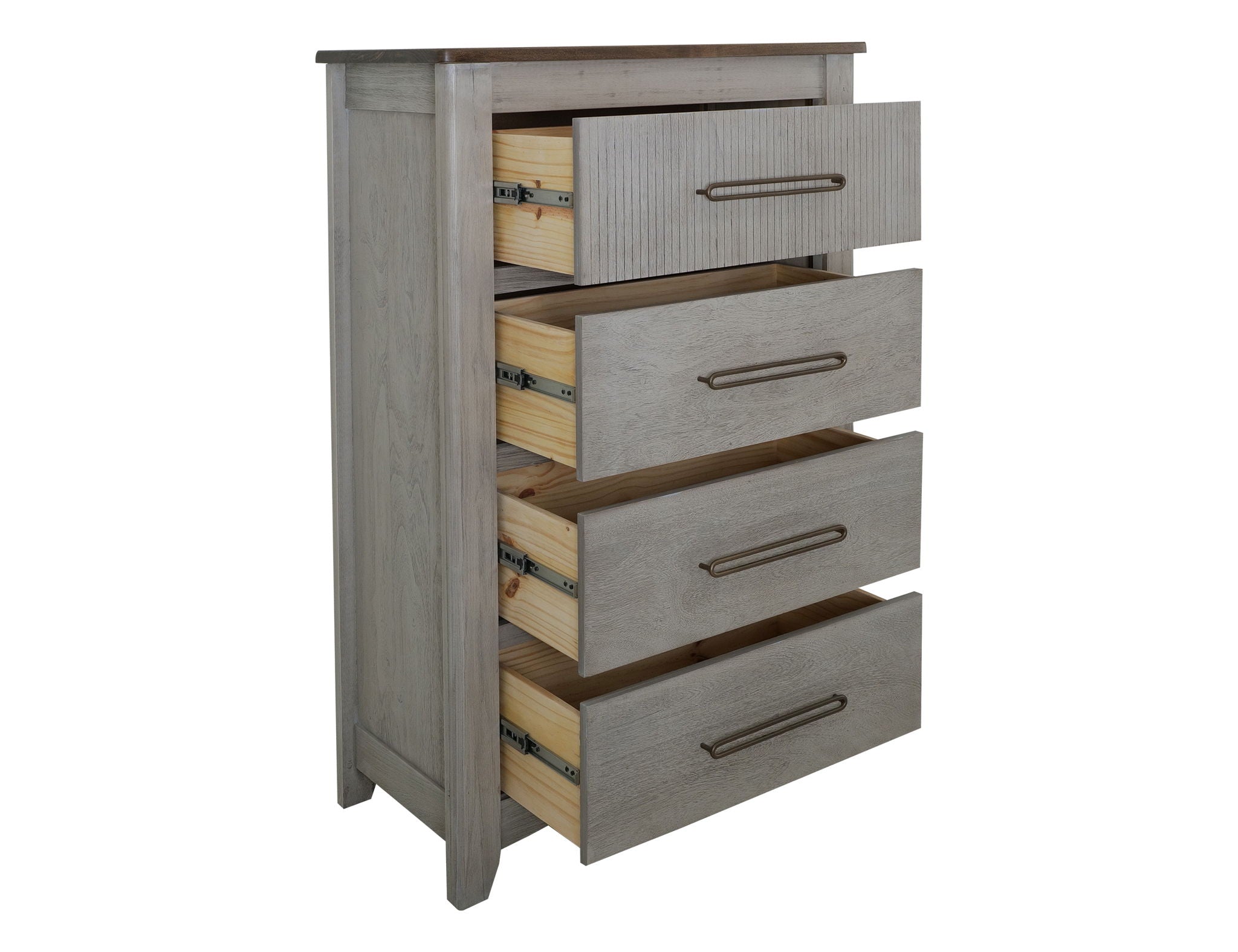 Ridge Chest Sand Brown – 4 Drawer Chest