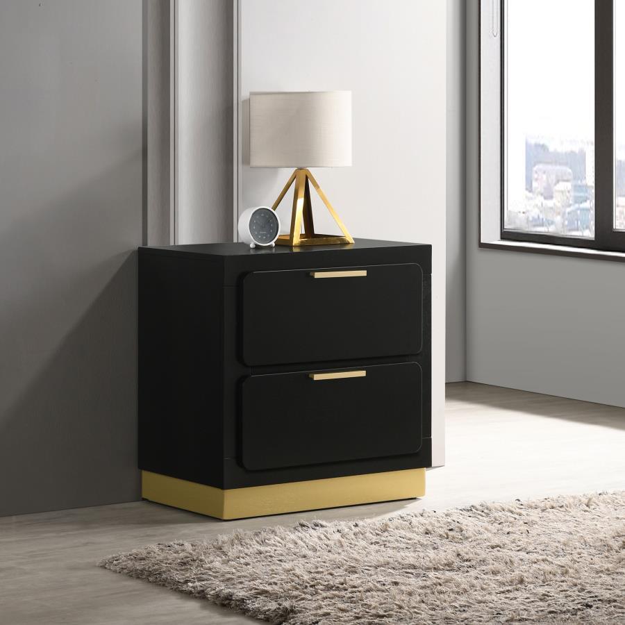 Caraway 2-Drawer Nightstand