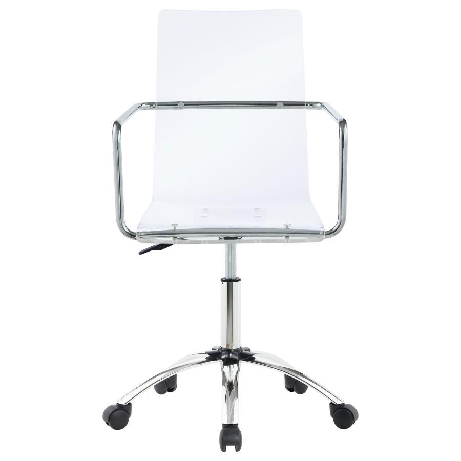 Amaturo - Acrylic Adjustable Office Desk Chair