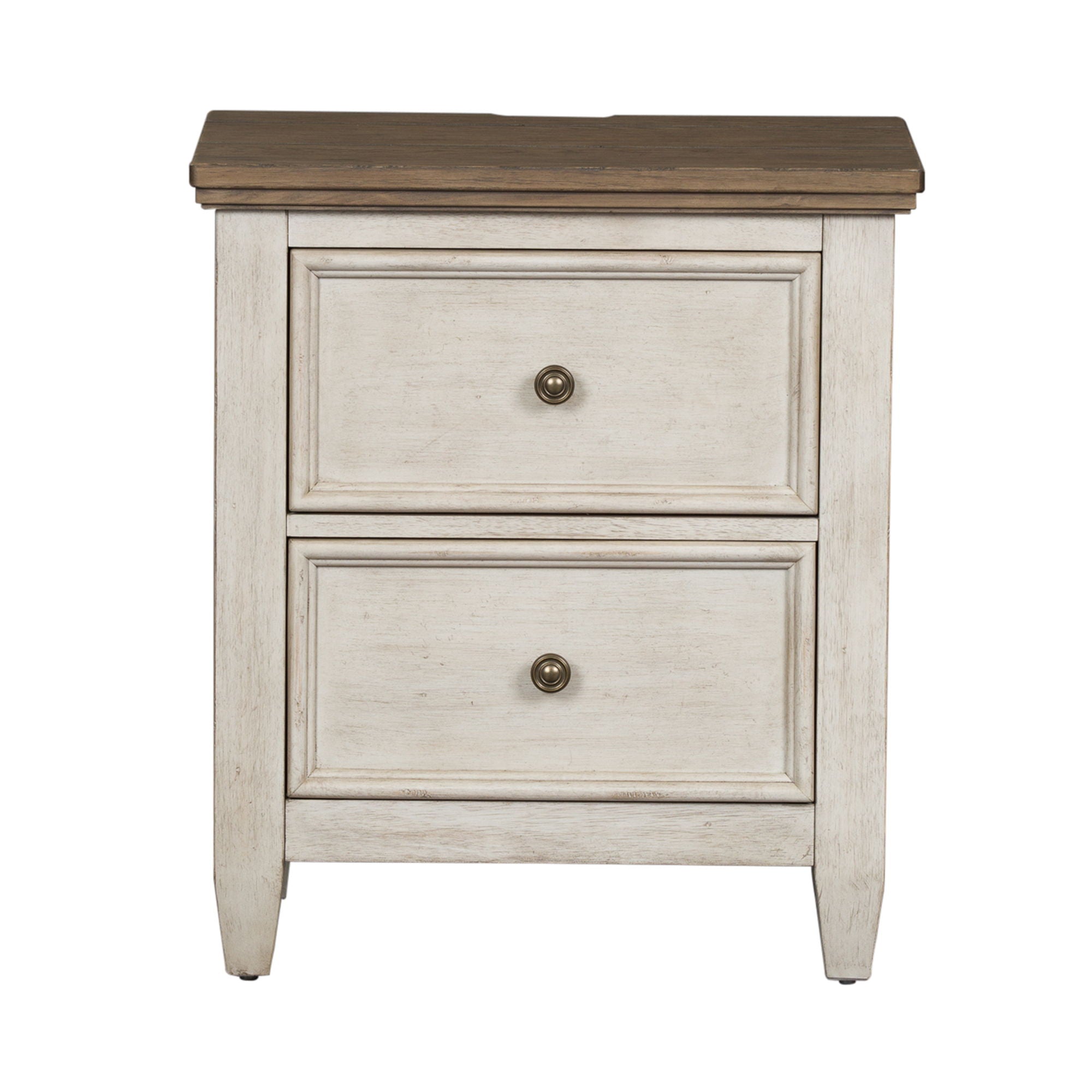 Heartland 2 Drawer Nightstand with Charging Station