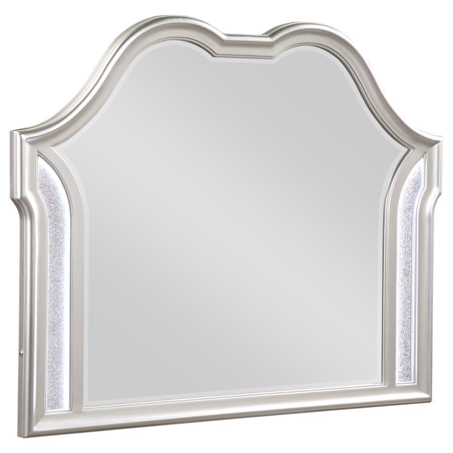 Evangeline Dresser Mirror – Silver Oak