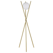 Yamileth Spherical Bulb Tripod Floor Lamp