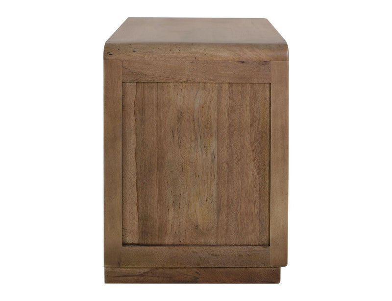 Mezquite - 2 Drawer Nightstand - Mezquite Brown