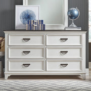 Allyson Park Dresser – White Two-Tone Cottage