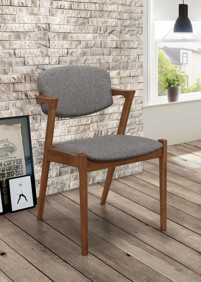 Dining Arm Chairs with Upholstered Seats