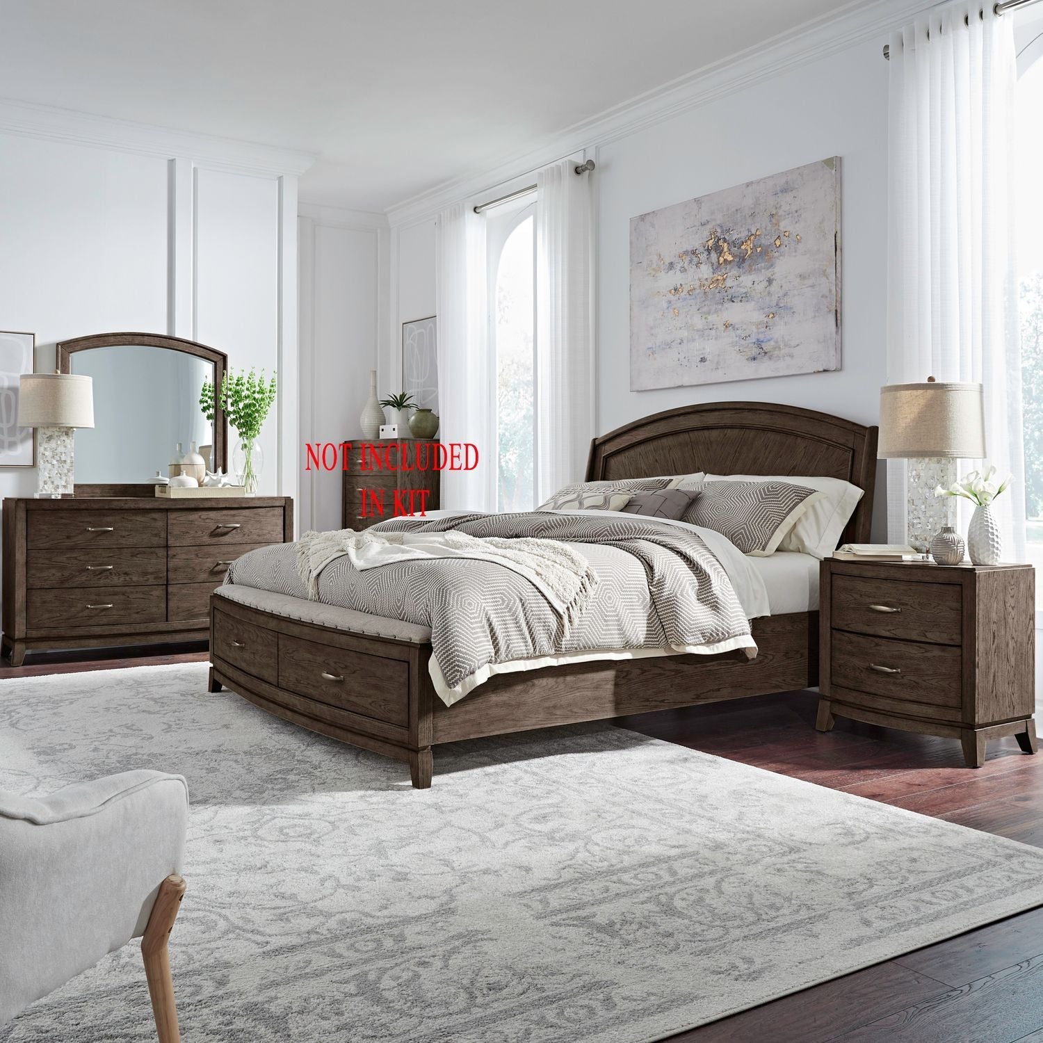 Avalon Panel Bedroom Set