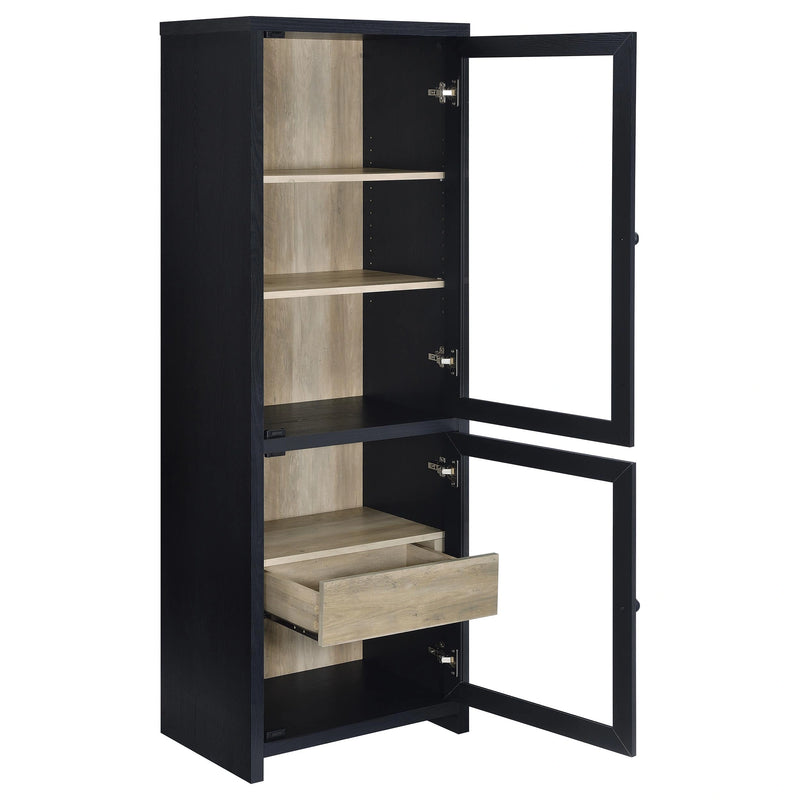Denison Entertainment Center (TV Stand and 2 Media Tower)