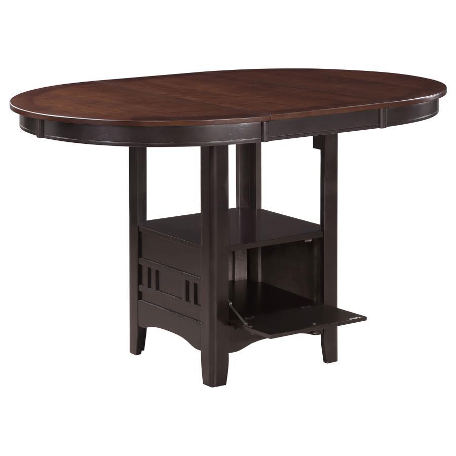 Lavon Oval Extension Counter Dining Table