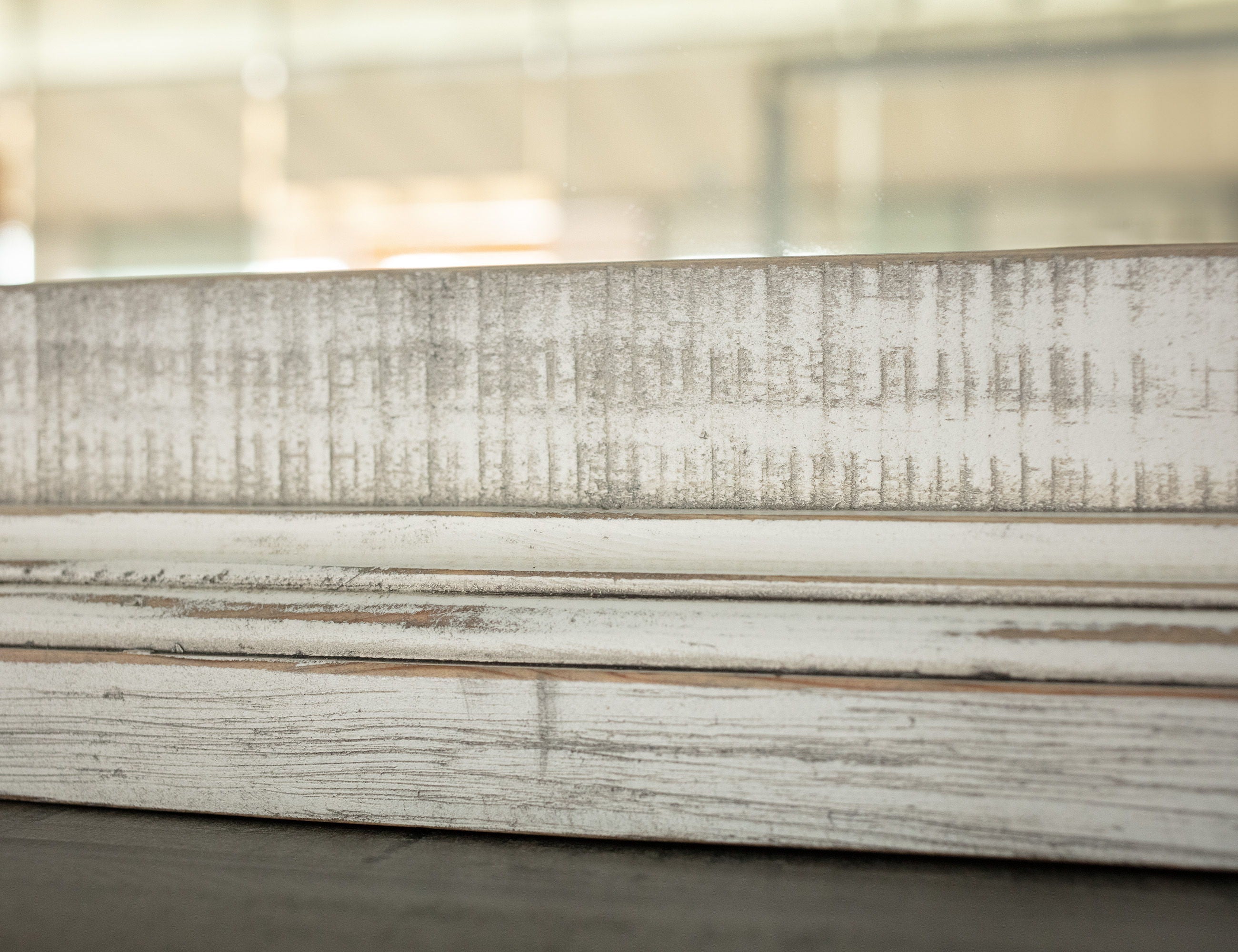 Luna Bedroom Mirror in Off-White