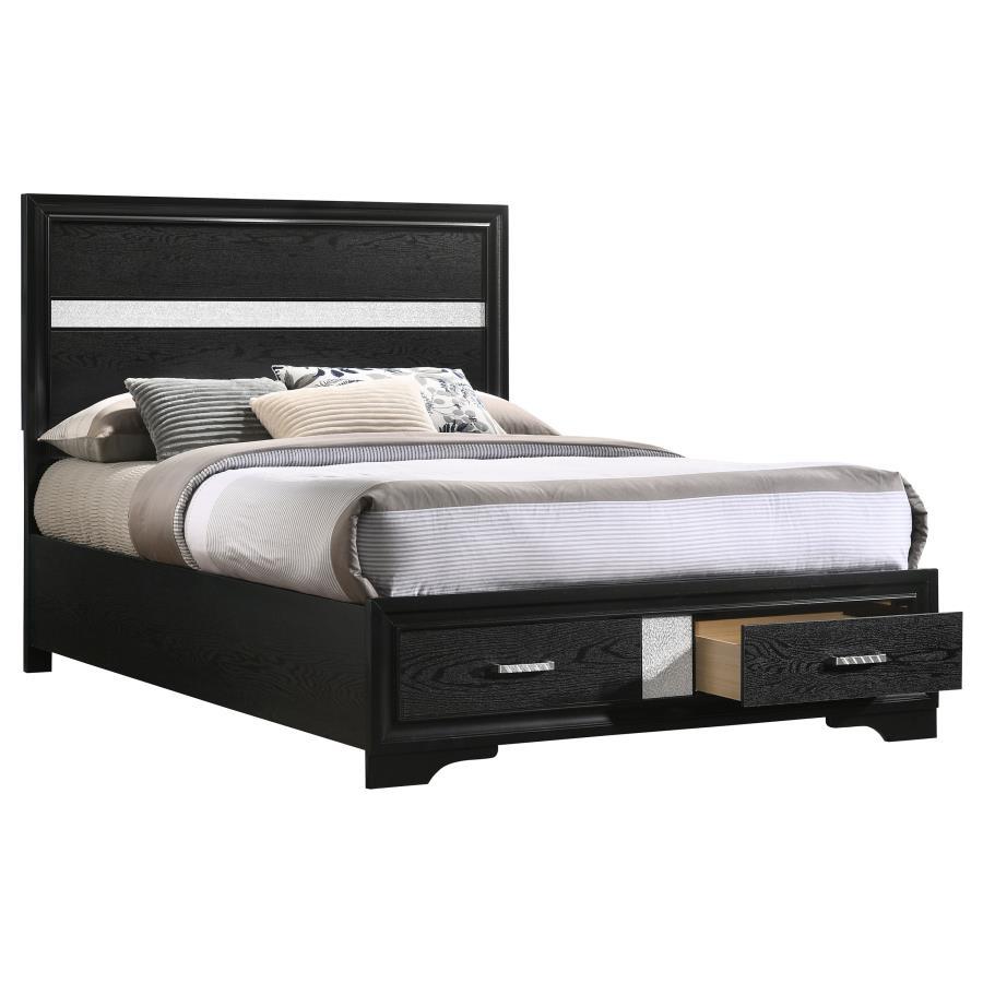 Miranda Full Storage Panel Bed
