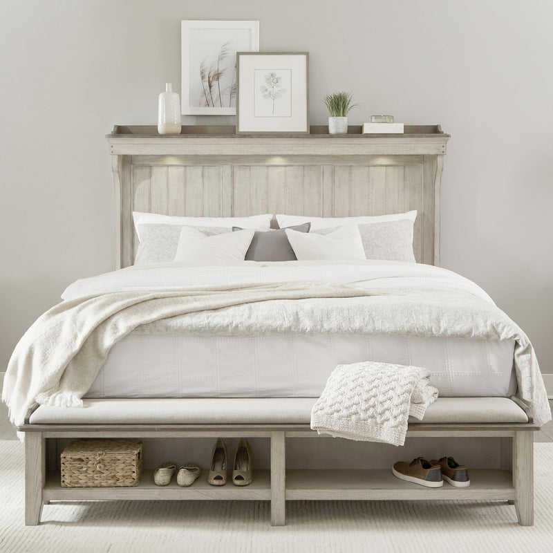 Ivy Hollow Classic Vintage Farmhouse Mantle Bed