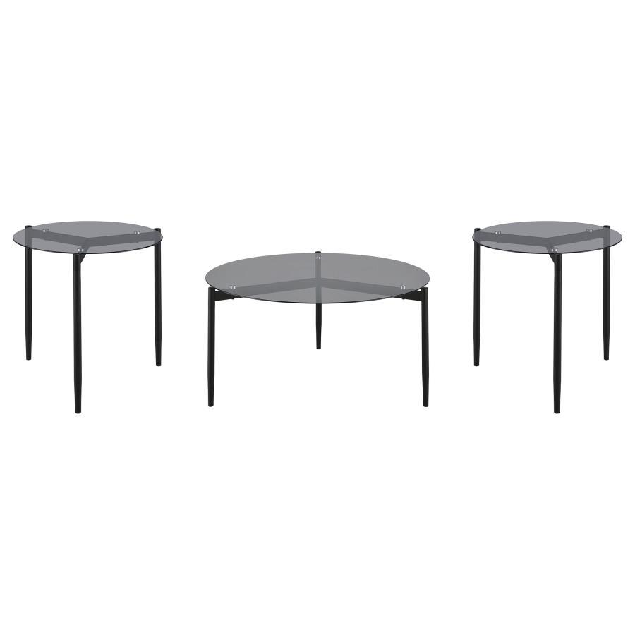 Rosalie Round Coffee & End Table Set