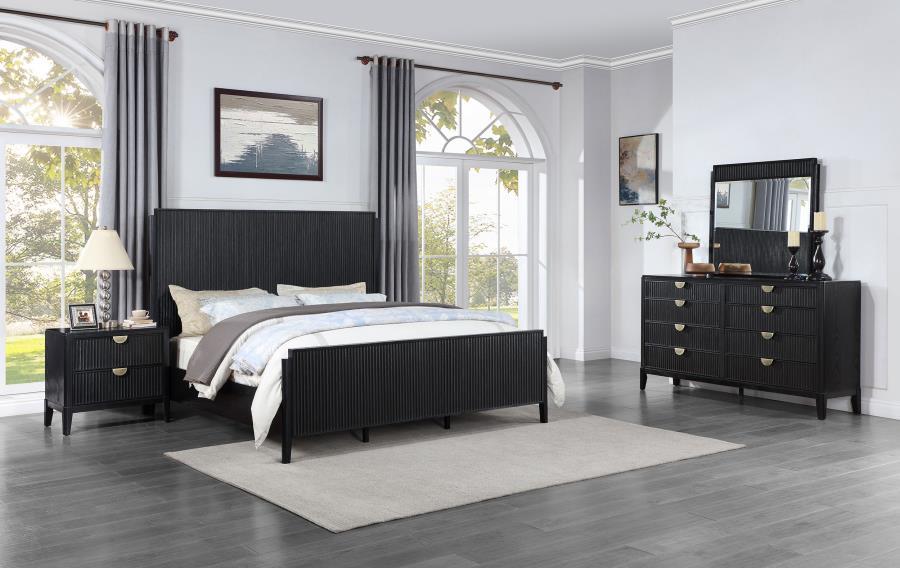 Brookmead Black Bedroom Set
