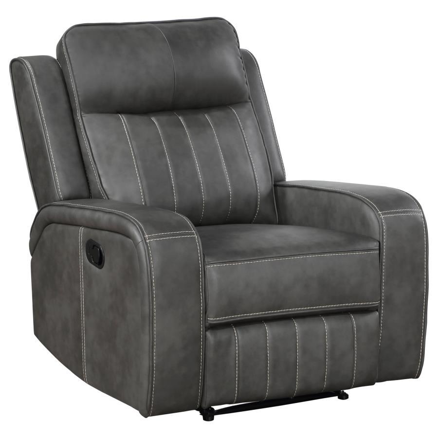 Raelynn Upholstered Track Arm Recliner