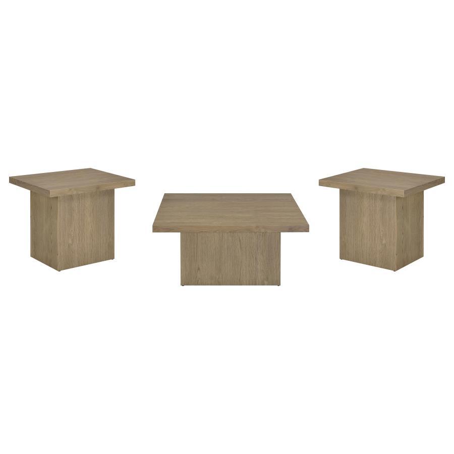 Devar Square Coffee and End Table Set