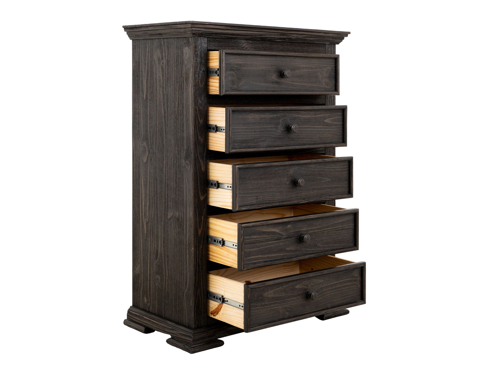 Terra 3 Drawer 2 Door Gentleman's Chest Solid Pine