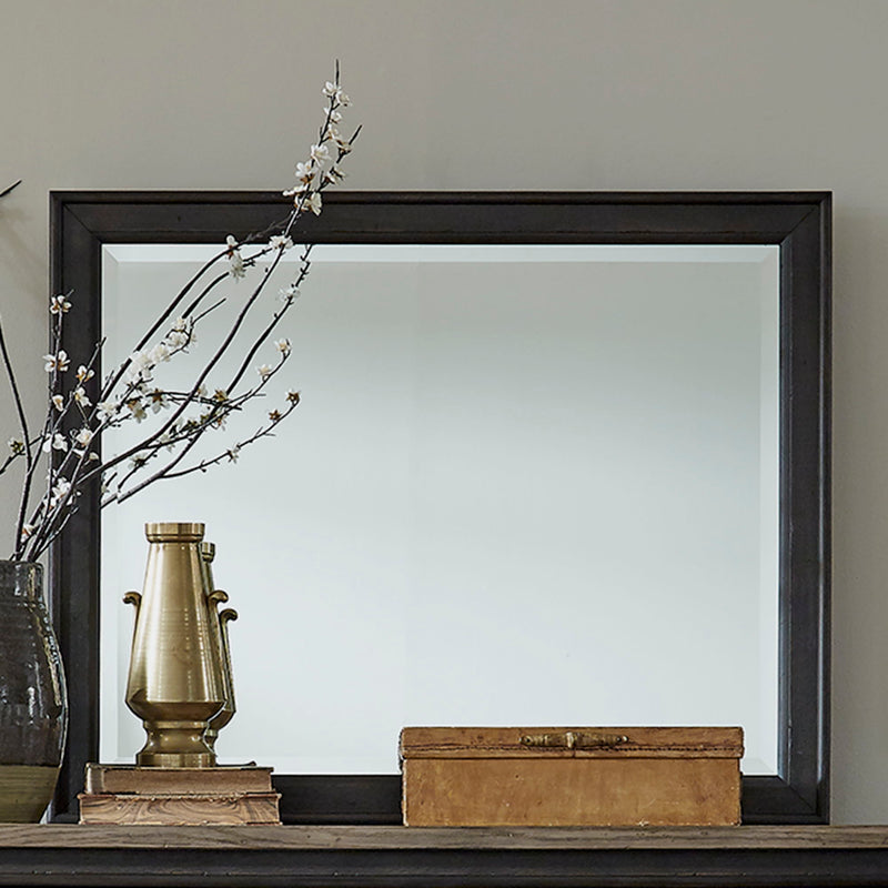 Americana Farmhouse Landscape Mirror