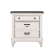 Allyson Park - Nightstand with Charging Station