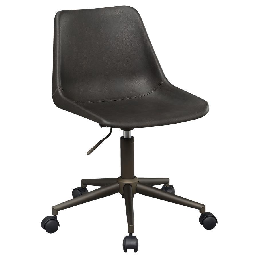 Carnell Upholstered Adjustable Home Office Desk Chair