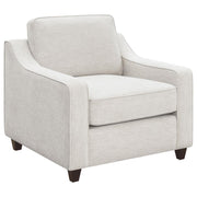 Christine Upholstered Sloped Arm Accent Chair