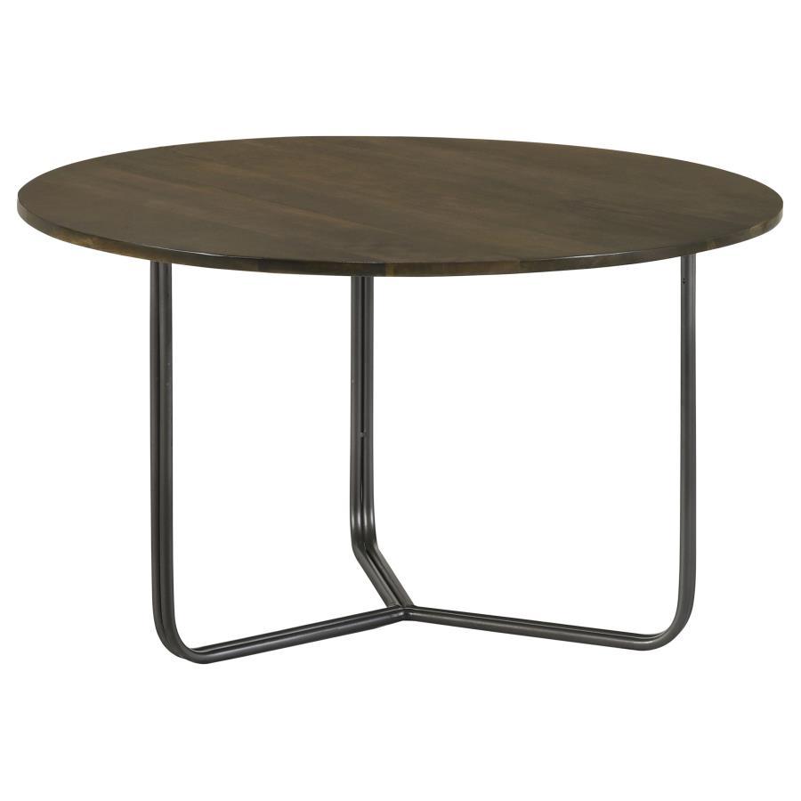 Yaritza Round Mango Wood Coffee Table
